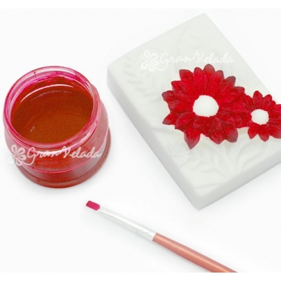 Red paint soaps