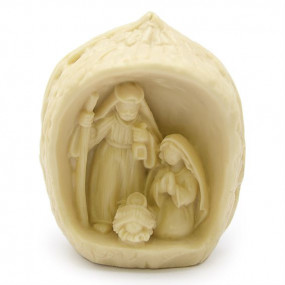 Molde de belen en cascara de nuez