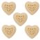 Small Figures Mold, 5 Magic Hearts