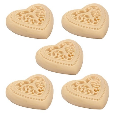 Small Figures Mold, 5 Magic Hearts