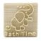 Children's elephant bath time stamp