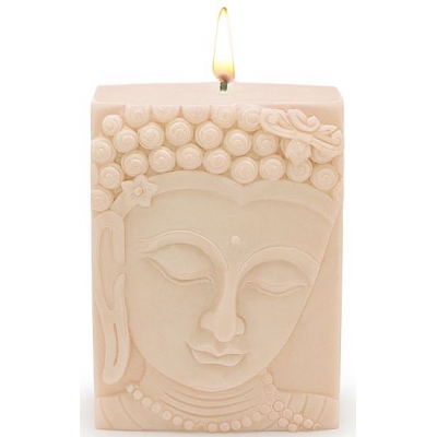 Molde buda en relieve para velas