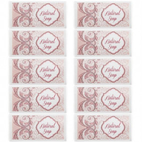 Pink stickers natural soap Pink stickers natural soap