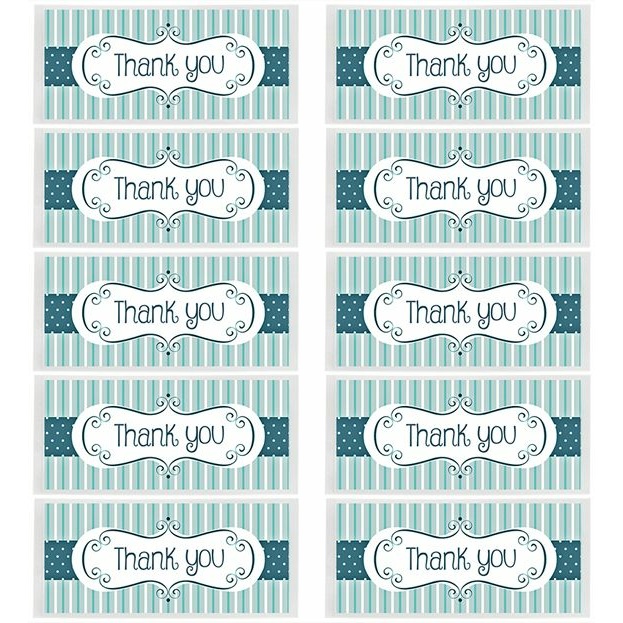 Pegatinas thank you para regalos