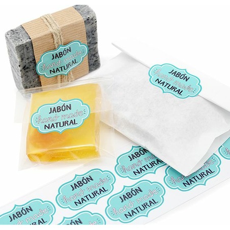 Stickers for hand made soaps