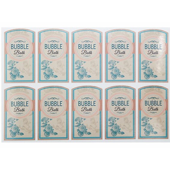 Pegatinas para baño de burbujas bubble bath