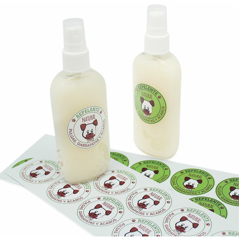 Natural repellent stickers