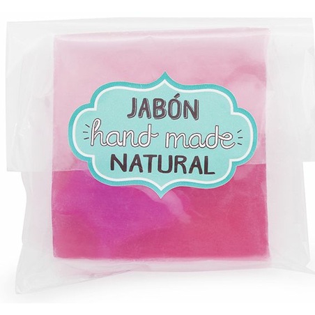 Pegatinas jabon hand made natural