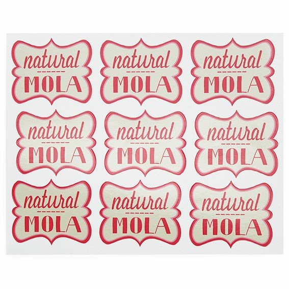 Natural Mola stickers