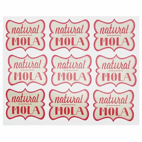 Natural Mola stickers