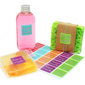 Multicolored hand made stickers Multicolored hand made stickers