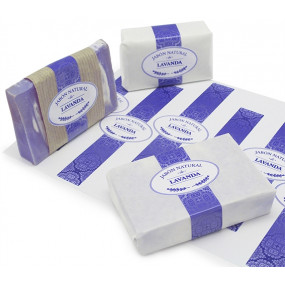Lavender soap stickers Lavender soap stickers