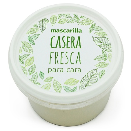 Pegatinas para mascarilla facial fresca casera