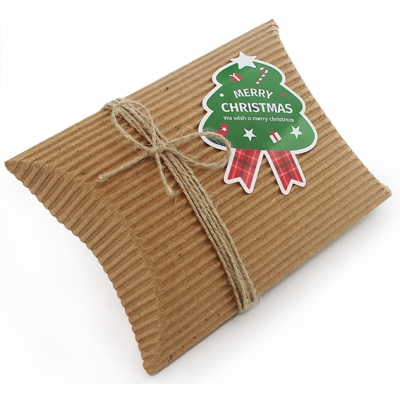 Pegatinas para packaging abeto de navidad