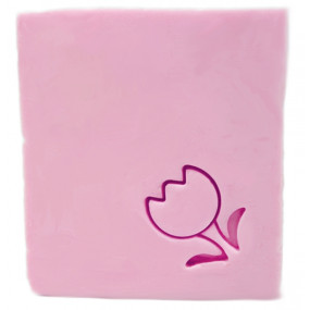 Mini seal for chubby tulip soap with leaves