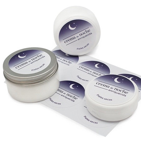 Labels for night cream