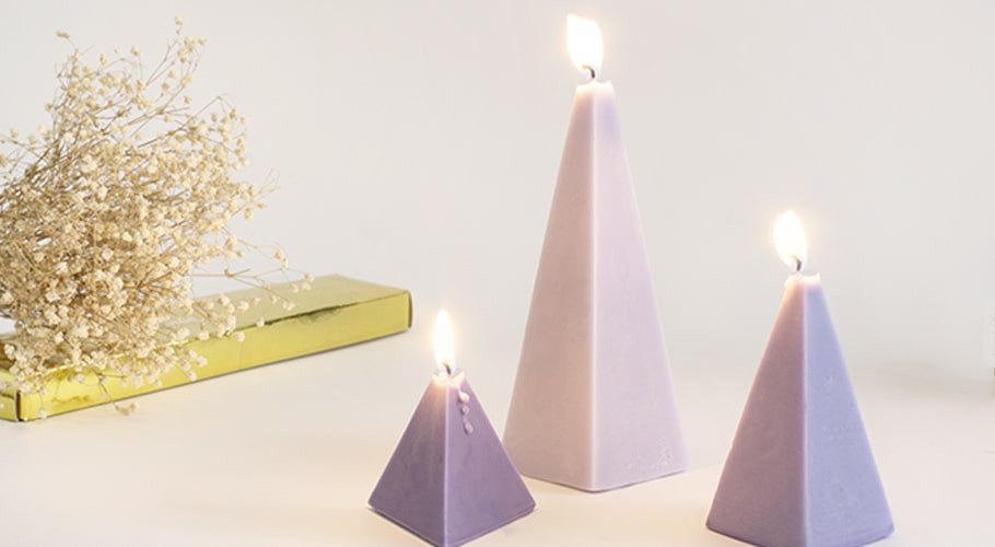 Plain White Candles /velas Blancas Simples 