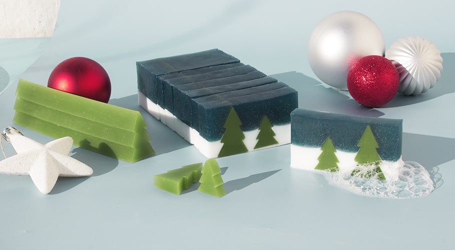 Christmas molds for soaps