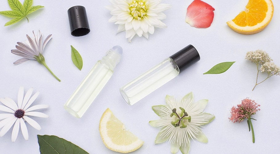 Aceites esenciales para elaborar perfumes