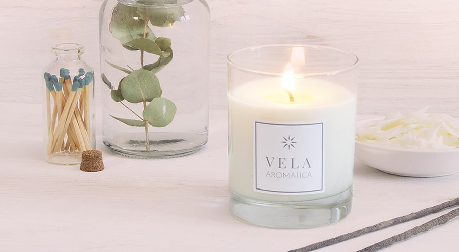 Velas Aromatizadas Recordatorios Diseño Bautizo Verde